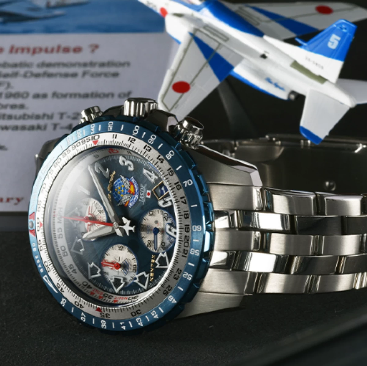 ブルーインパルス チタンクオーツ T-4エディション／　Blue Impulse Titanium T-4 Edition [S793M-01]【2020本限定】シリアルNO.0855