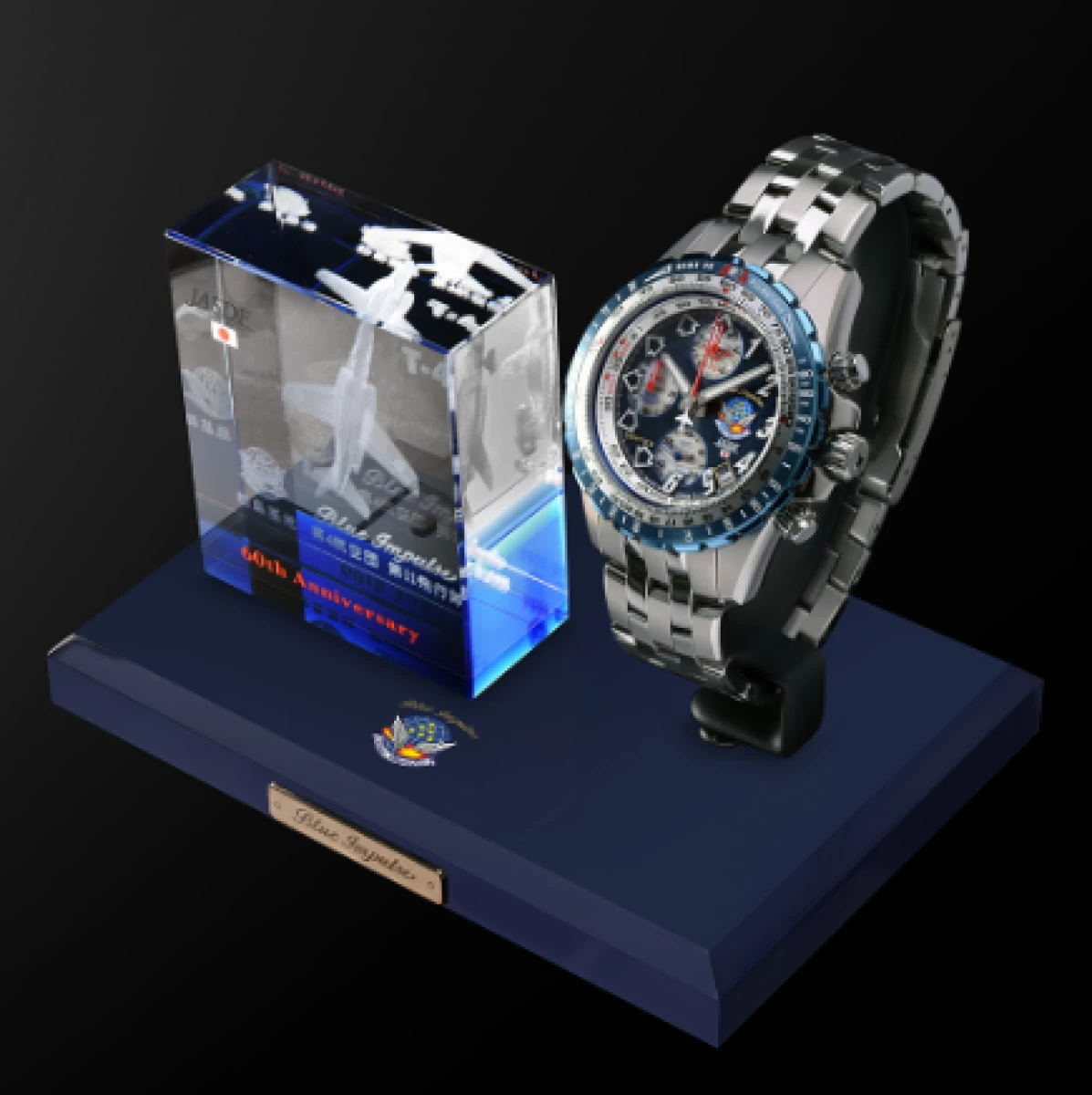 ブルーインパルス チタンクオーツ T-4エディション／　Blue Impulse Titanium T-4 Edition [S793M-01]【2020本限定】シリアルNO.0855
