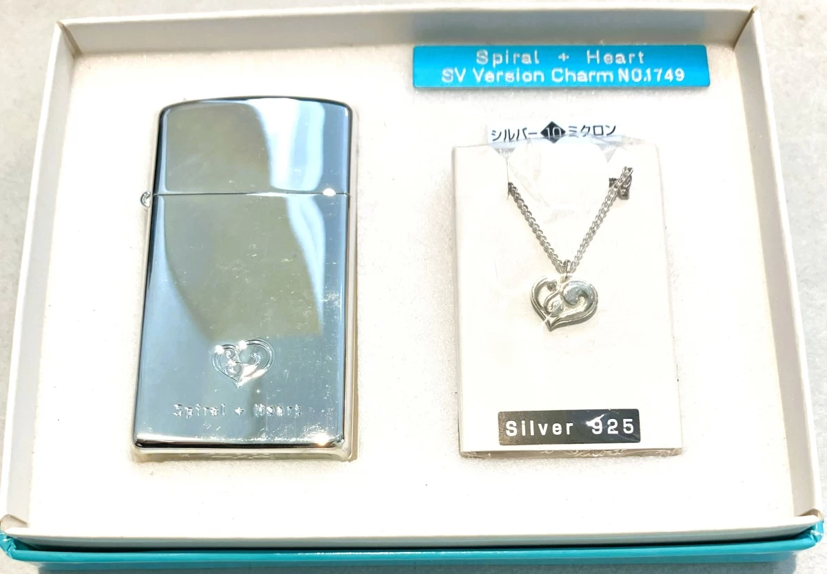 ZIPPO　Spiral+Heart
