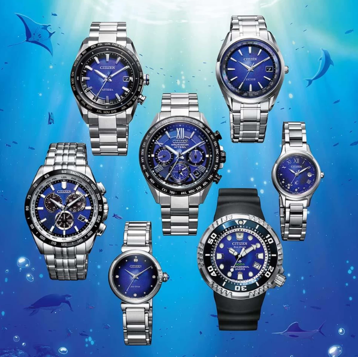 XC hikari collection UNITE with BLUE ES9490-95L 世界限定1,200本